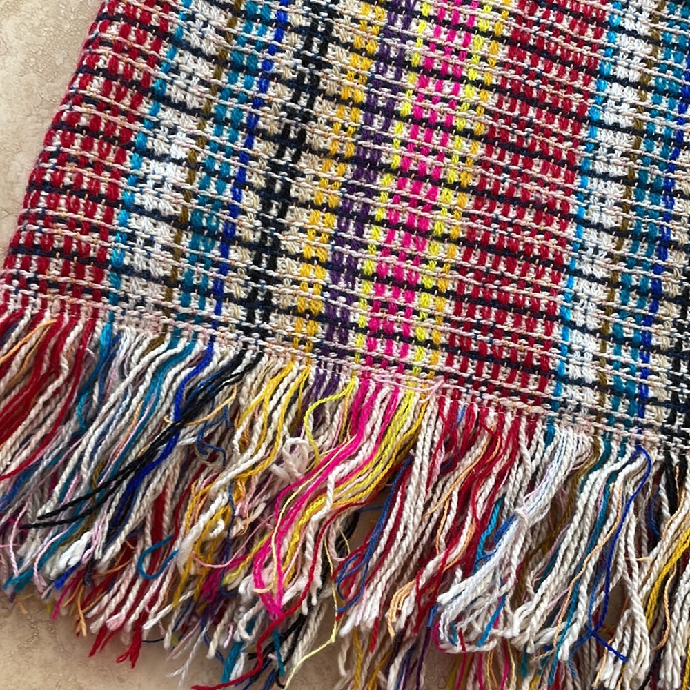 EUC HOUSE OF HARLOW x REVOLVE sz XL fringe skirt - Picture 6 of 9